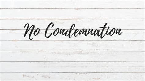 No Condemnation