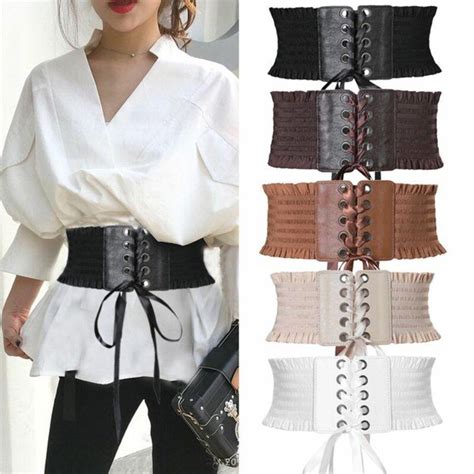 Pin on Wide Belt Dress