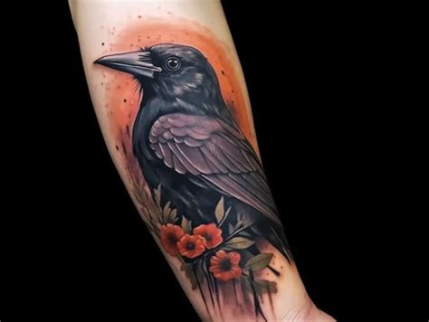 Crow Tattoo Meaning: Symbolism and Designs