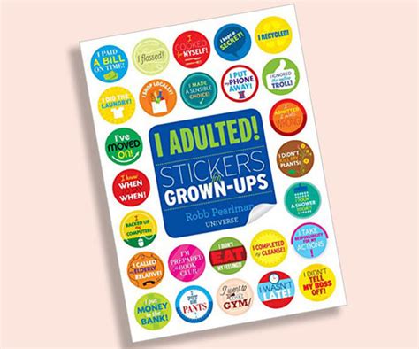 I Adulted! Stickers For Grown Ups - Keep Your Adulting Game Strong ...