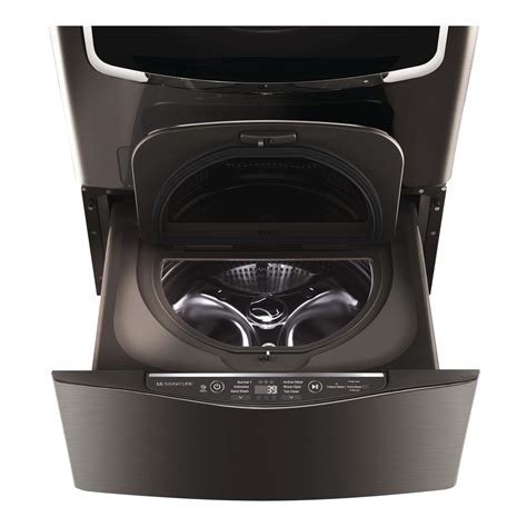 LG SIGNATURE 29 in. 1.0 cu. ft. SideKick Pedestal Washer with TWINWash ...