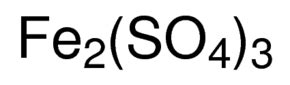 Iron (III) Sulfate | Iron(III) sulfate hydrate | Fe2O12S3 - Ereztech