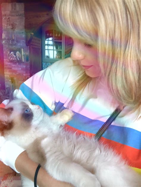 TAYLOR SWIFT LOVE CATS KITTEN BENJAMIN BUTTON - Taylor Swift Photo ...