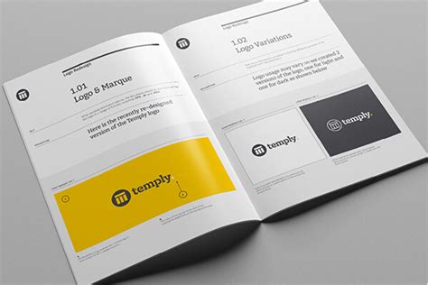 10 Great Beautiful Brand Book Templates to Present Your Branding ...