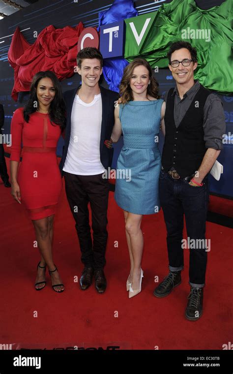 CTV Upfront 2014 Llegada al Sony Center for the Performing Arts. Featuring: Candice Patton,Grant ...