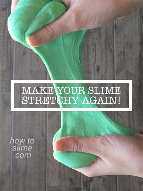 How to make your slime stretchy again | How to Slime