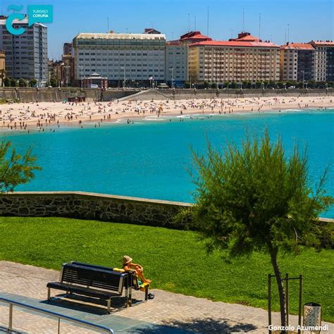 ¿Planes de #playa para hoy? ☀ 🌊 #VisitaCoruña #ACoruña Orzo, Best Cities, Spain, Pool, City ...