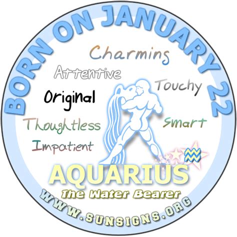 January 22 Aquarius Birthday Personality by SunSignsOnline on DeviantArt