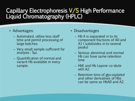 Capillary electrophoresis principles and applications