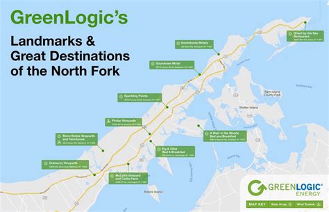 GreenLogic’s Landmarks & Great Destinations of the North Fork