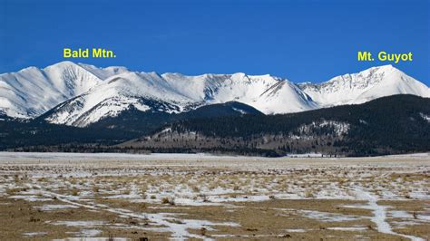 Mount Guyot | 13,372' › MT. Guyot East Ridge Route, Map & Photos / Colorado 13ers