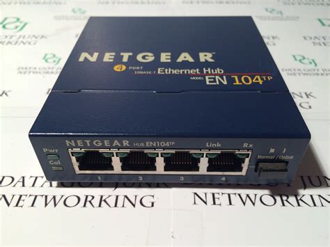 Netgear EN104 4-Port 10Base-T Ethernet Network Hub