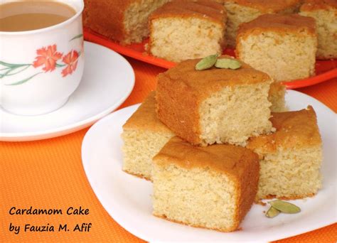 Cardamom Cake - Fauzia’s Kitchen Fun