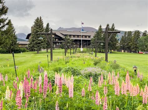 Glacier Park Lodge was a Showpiece in East Glacier, Montana - Photo ...