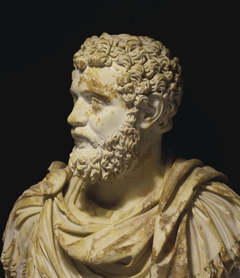 A ROMAN MARBLE PORTRAIT BUST OF EMPEROR DIDIUS JULIANUS