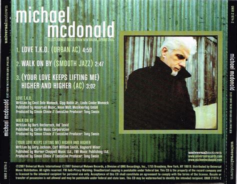 Michael McDonald – Soul Speak (2007, CD) - Discogs