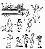Magic School Bus Coloring Sheets Coloring Pages sketch template