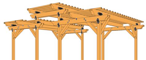 6 Free Pergola Plans (Plus: Pavilions, Patios and Arbors) - Building Strong