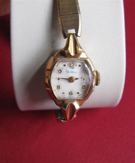 Waltham Watches Ladies Vintage Wrist Watch 14K Gold with | Etsy