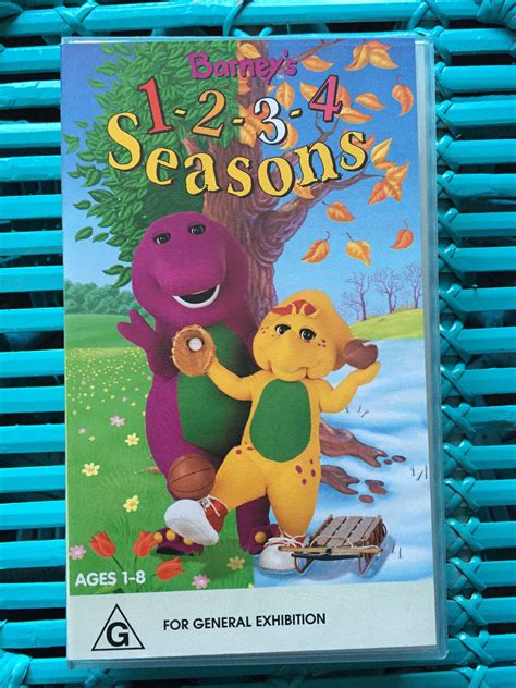 BARNEY - 1 2 3 4 SEASONS - VHS | eBay