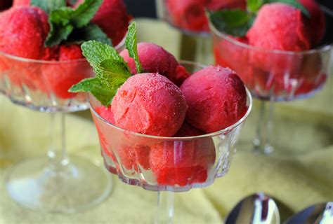 Strawberry Sorbet