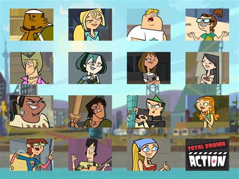 Total Drama Action Cast by Jakelejones on DeviantArt