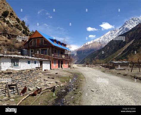 On the way to jomsom, nepal Stock Photo - Alamy