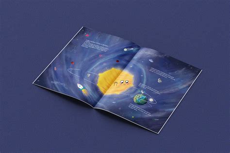 Gezegenler /Planets Book / Children's Book Illustration on Behance