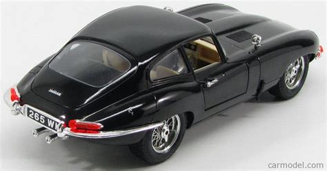 BURAGO 3018 Scale 1/18 | JAGUAR E-TYPE COUPE 1961 BLACK