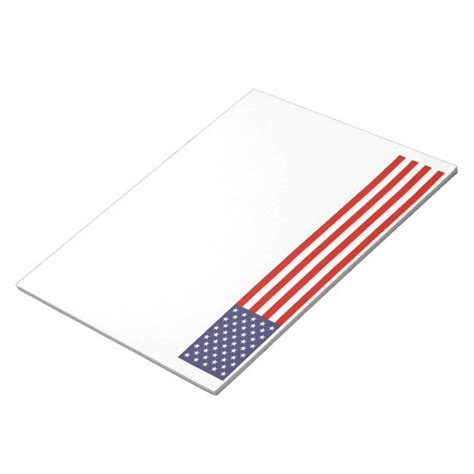 Big American flag note pads | Stars and stripes | Zazzle | American flag, Flag, Note pad