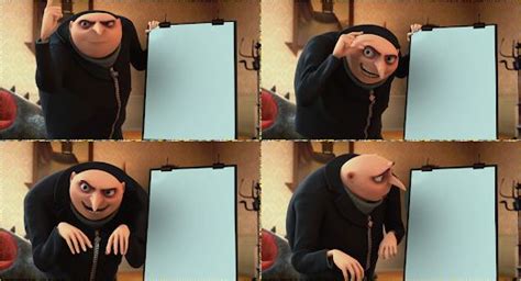 The gru meme Blank Template - Imgflip