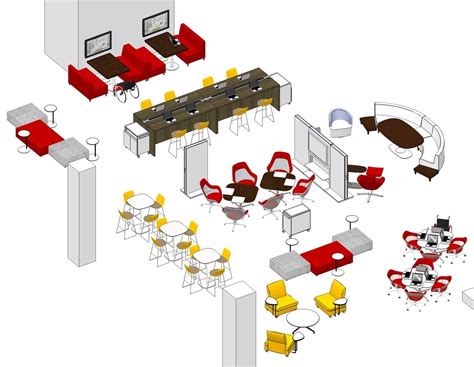 Collaboration | Office interior design, Office interiors, Furniture layout