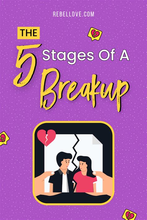 Stages Of Grief Breakup | Rebel Love