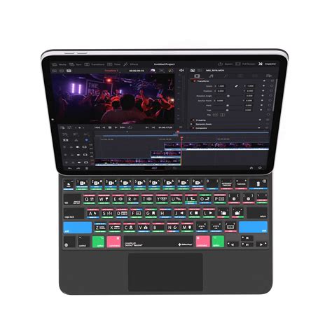 DaVinci Resolve Keyboard Covers for iPad Magic Keyboard | Editors Keys