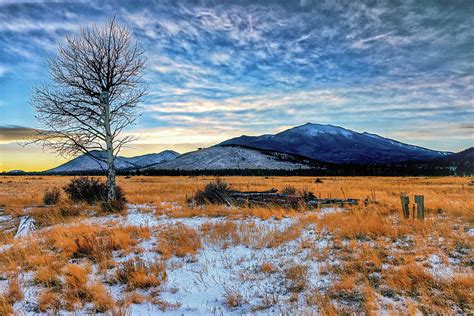 Humphrey's Peak Winter Sunrise Photograph by Jake Sansing - Fine Art America