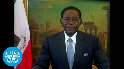 🇬🇶 Equatorial Guinea - President Addresses General Debate, 75th Session - YouTube