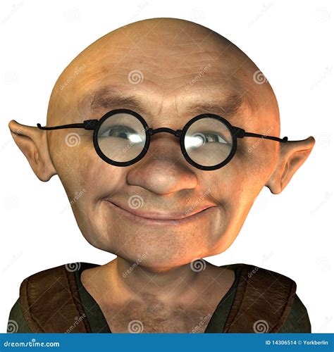 Old man with glasses stock illustration. Illustration of render - 14306514