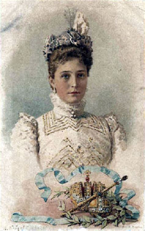 1901 Tsaritsa Alexandra in day dress | Grand Ladies | gogm