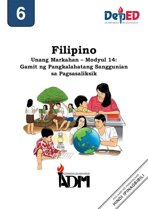 (PDF) Filipino...Halimbawa: Marinduque bilang lugar na pinag-ugatan ng Wikang Tagalog. Almanac ...