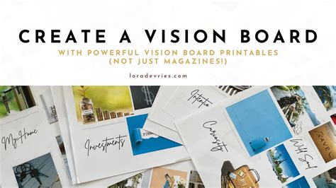 Create a Vision Board Without Magazines!