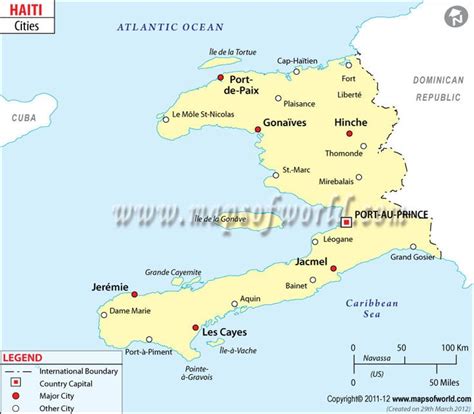 Haiti City Map | City map, Map, Haiti