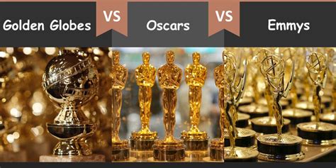 Golden Globes vs. Oscars vs. Emmys - Diffzi