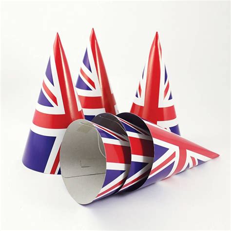 Union Jack Party Hats By Postbox Party | British party, Union jack, Union jack decor