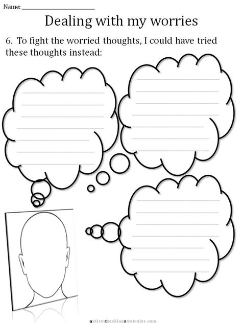 CBT Children’s Emotion Worksheet Series: 7 Worksheets for Dealing with ...