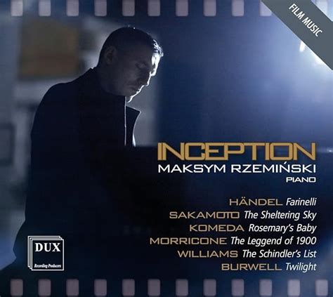 Inception - Film Music for Piano - Amazon.co.uk