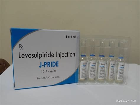 Levosulpiride Injection at best price in Chandigarh by JV. Healthcare ...