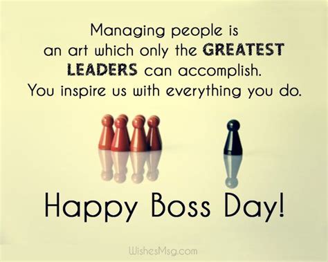 100+ Boss Day Wishes, Quotes and Messages | WishesMsg | Happy boss's day, Boss day quotes, Happy ...