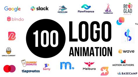 100 Best Logo Animation l 100 Best Motion logos l 100 Cool Logos l 100 ...