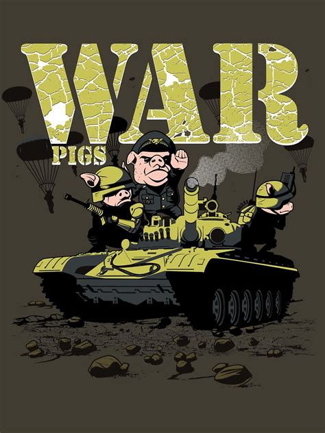 "WAR PIGS" T-shirt by AdamsPinto | Redbubble