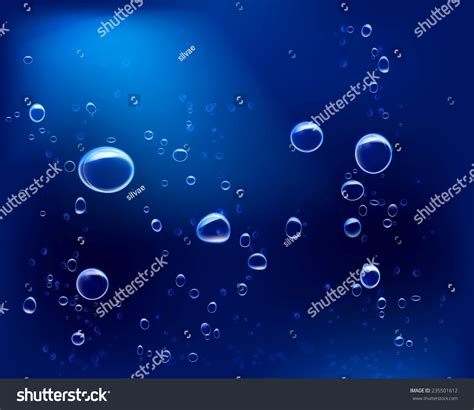 Bubbles Underwater Vector Illustration Stock Vector (Royalty Free ...